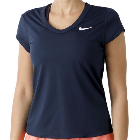 donkerblauw nike shirt dames|Blauwe Nike Sportshirts voor dames online kopen .